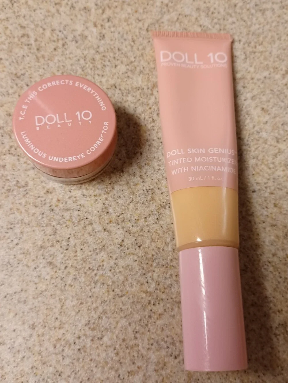 × Doll 10 Pink Tinted Moisturizer & Luminous Undereye Corrector